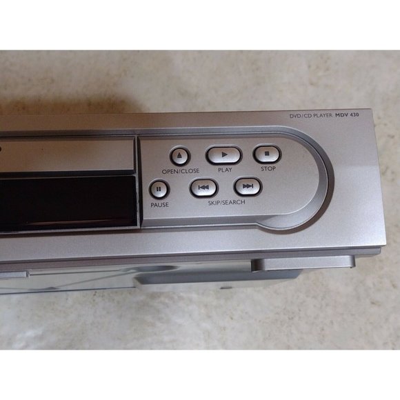 Phillips Magnavox DVD CD Player MP3 Digital Surround With Audio Cables MDV430 - Picture 5 of 10